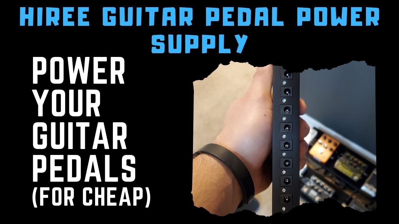 Hiree Guitar Pedal Power Supply - Power Your Guitar Pedals (FOR CHEAP)