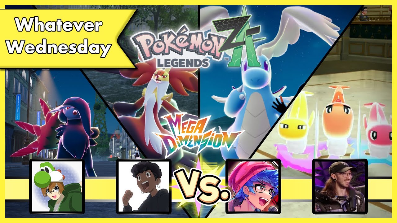 Pokemon Legends: Z-A Online Multiplayer! Yoshiller vs. AjentVee vs. Alecandstuff vs. Glowl!