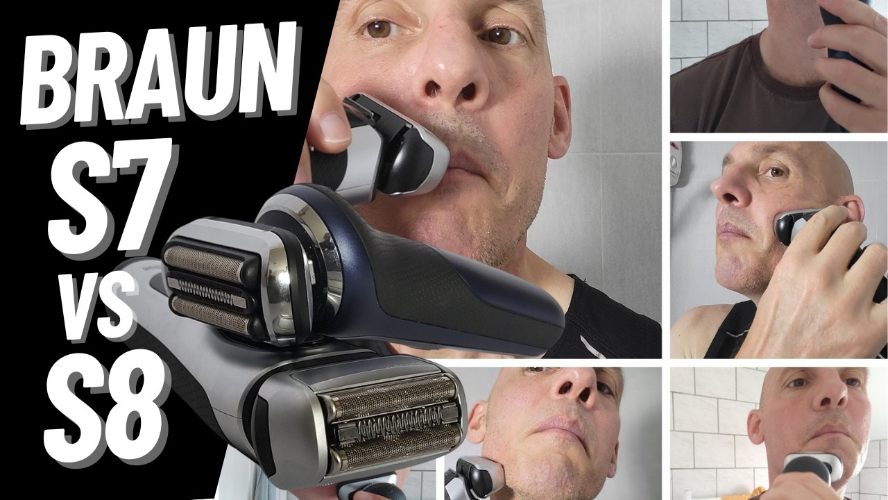 Braun Series 7 vs Series 8 - Features Comparison and Shave -- Which Is Best?