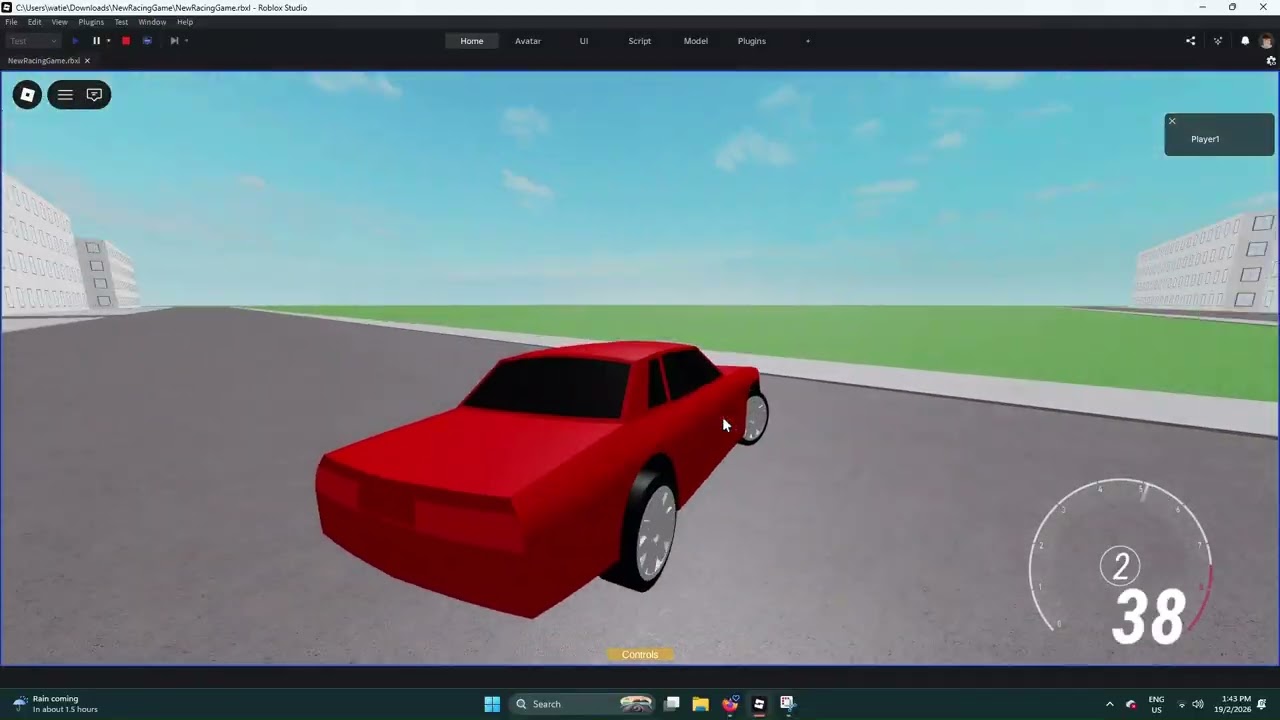 Epen Reget test drive