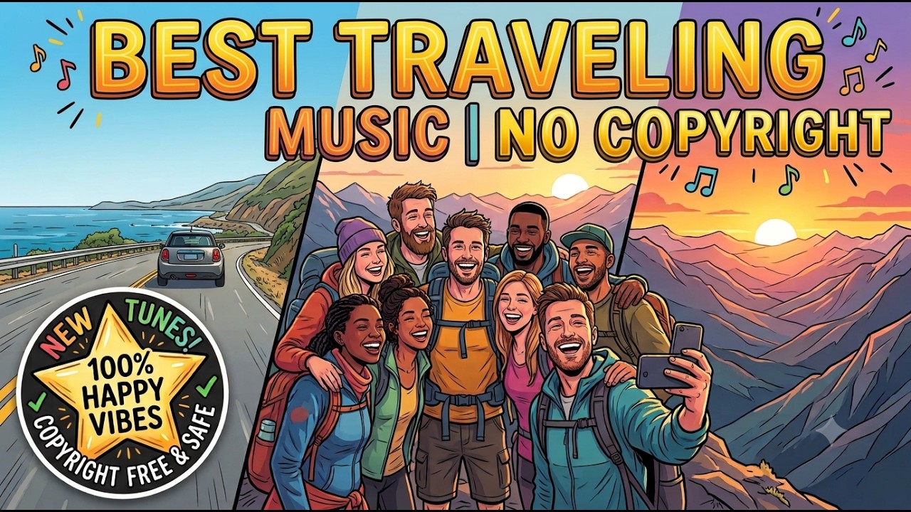 🎵 Best Traveling Music | No Copyright Music 🚗🌄