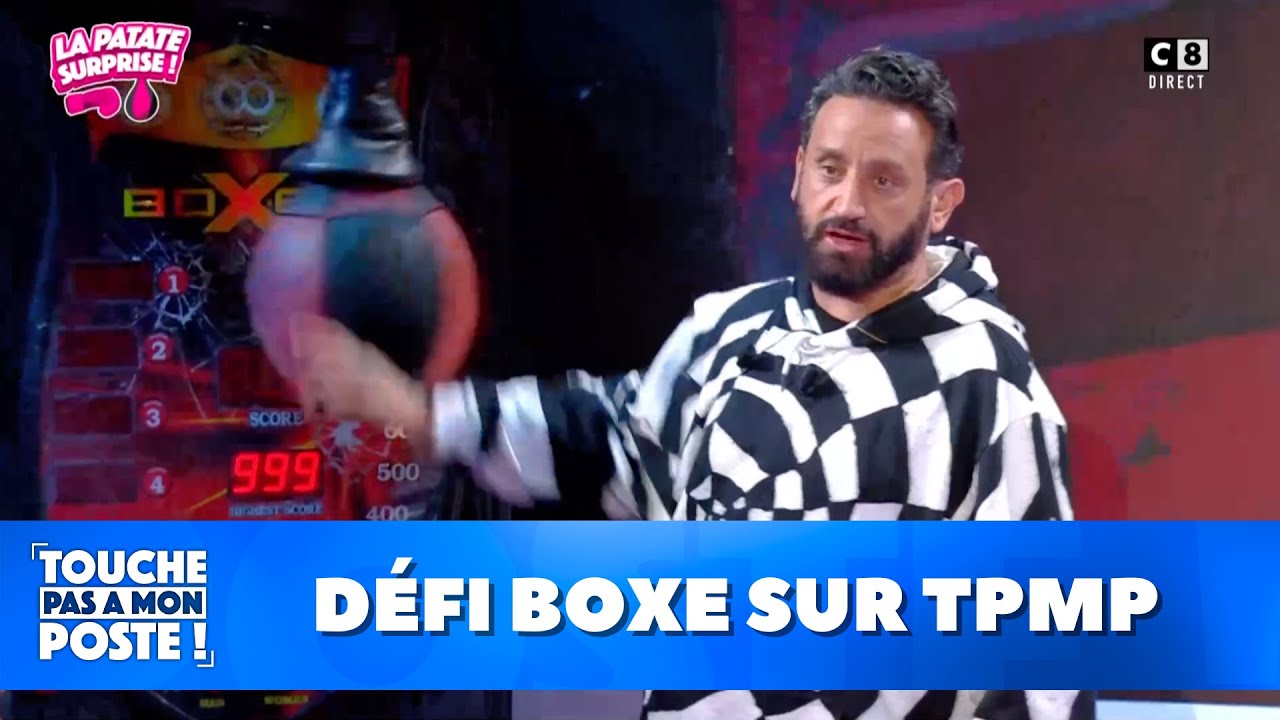 Les chroniqueurs défient Franck Gastambide au punching-ball