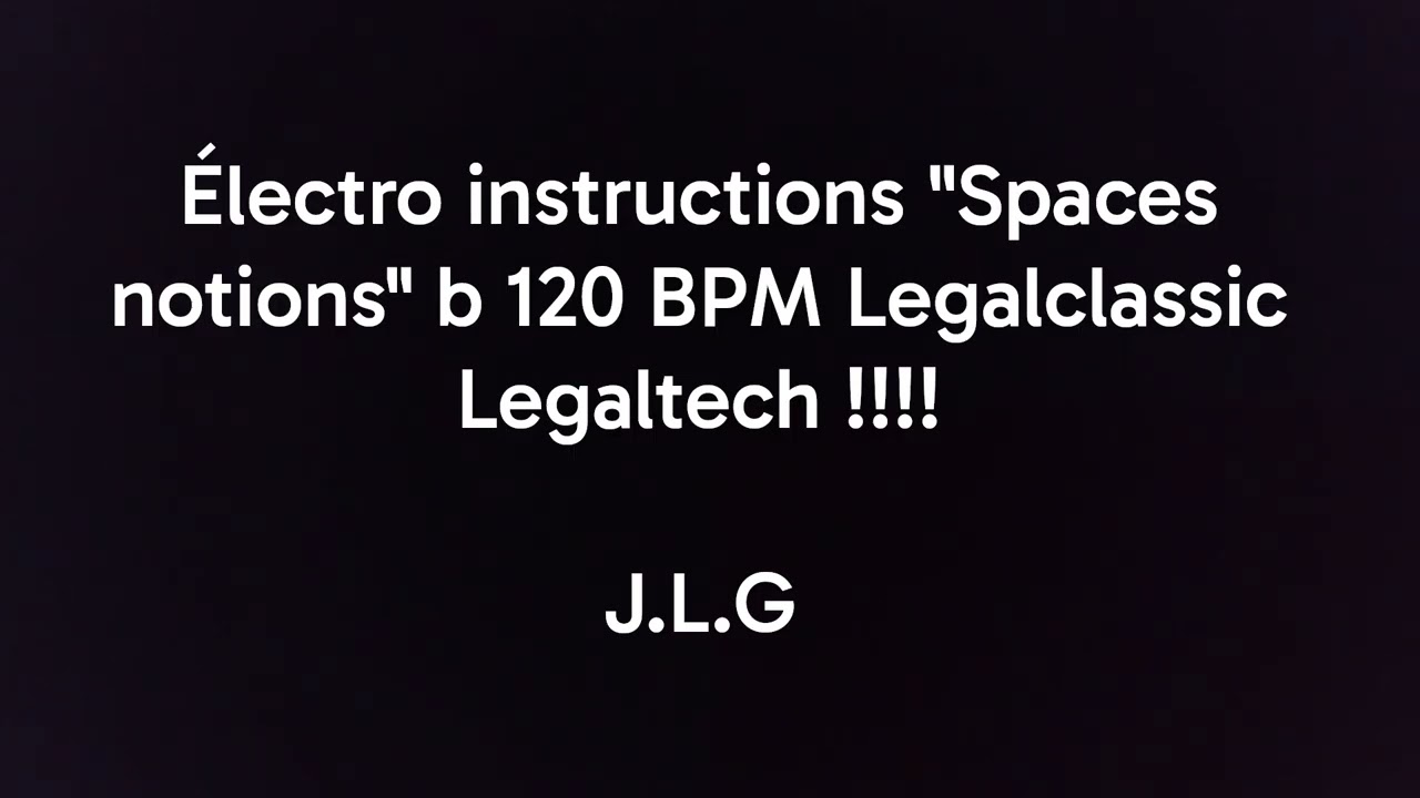 Électro instructions 
