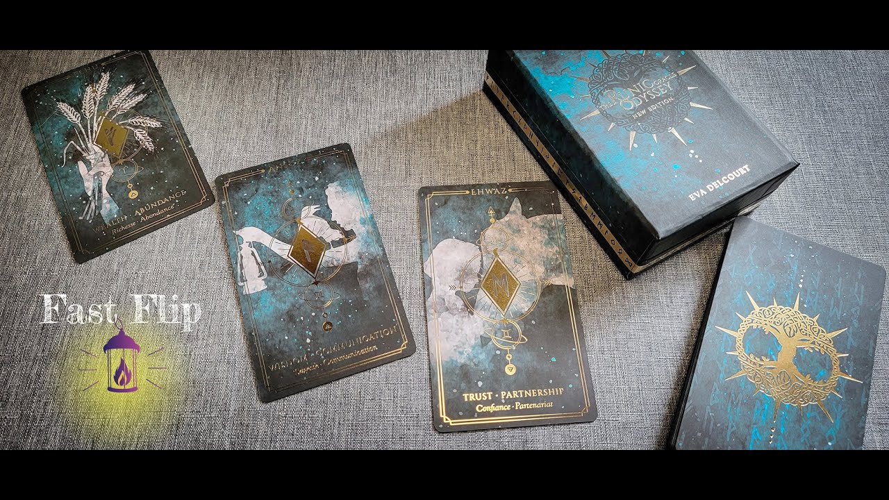 The Runic Odyssey Oracle New Edition, Fast Flip Kickstarter
