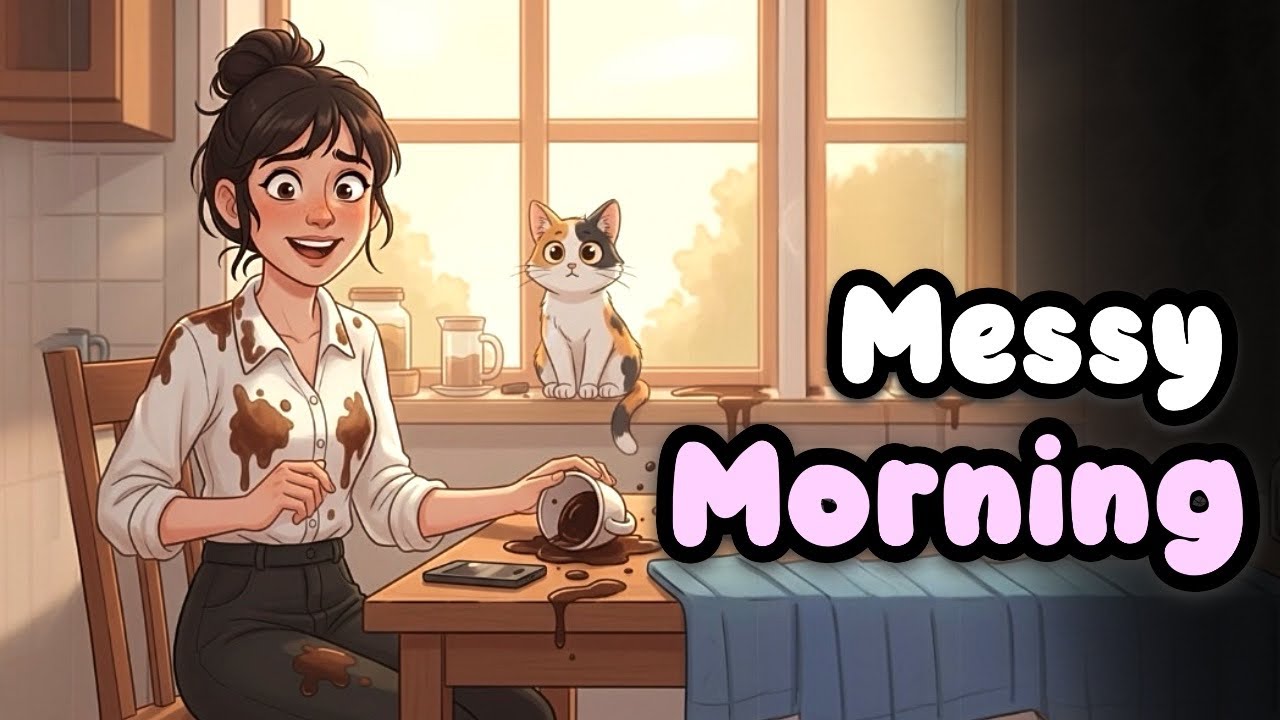 Messy Morning | Real English Listening Practice with A Funny Morning Story