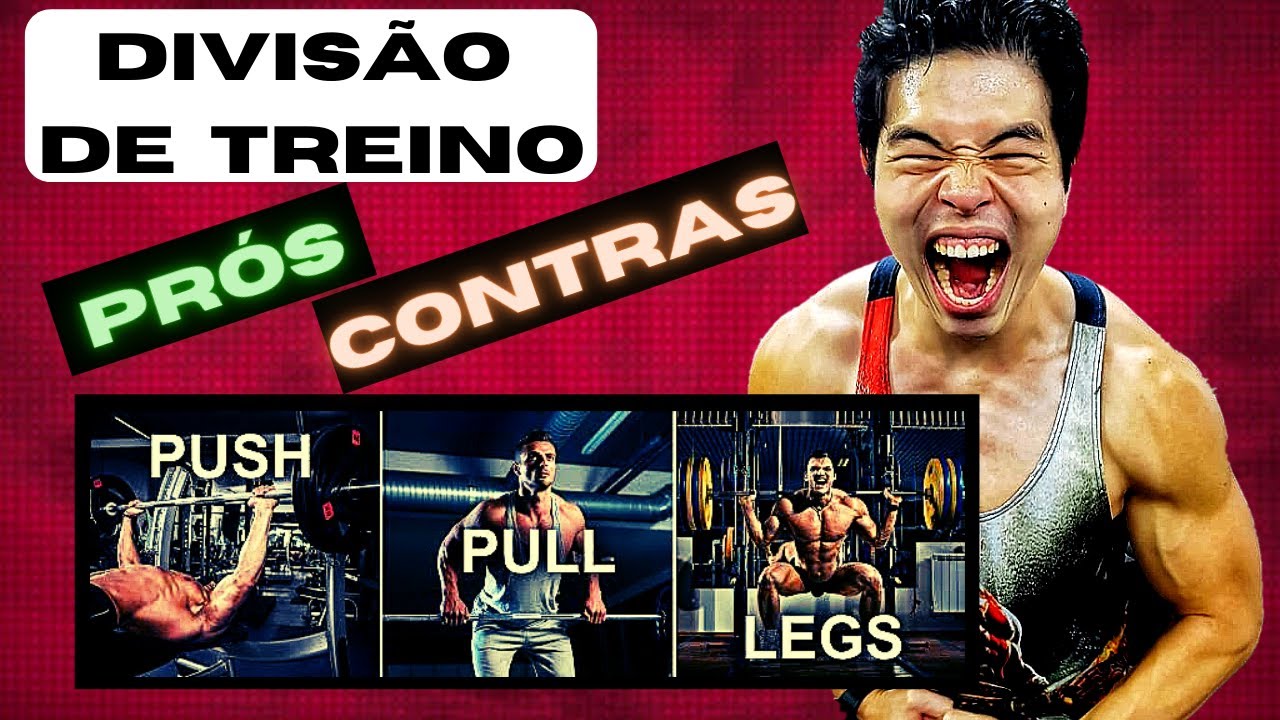 DIVISÃO DE TREINO - PUSH/ PULL/ LEGS - PRÓS E CONTRAS - A MELHOR DIVISÃO DE TREINO?