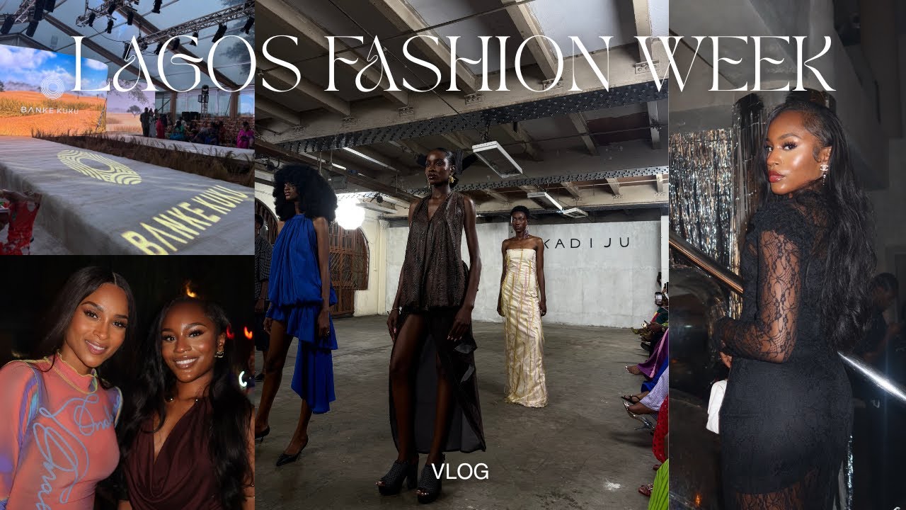 LAGOS VLOG: Lagos Fashion Week + E1 Grand Prix + beach days & more! 