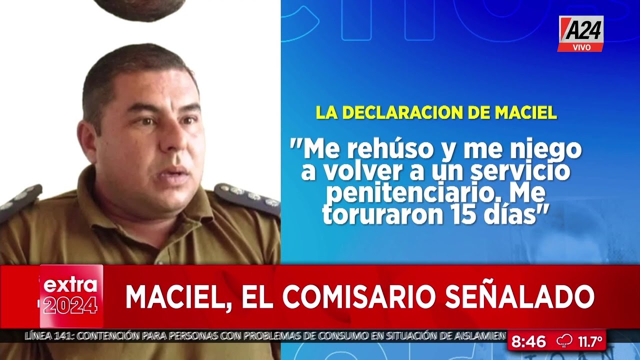 📢 LOAN: QU&Eacute; DECLAR&Oacute; WALTER MACIEL, EL COMISARIO M&Aacute;S SE&Ntilde;ALADO