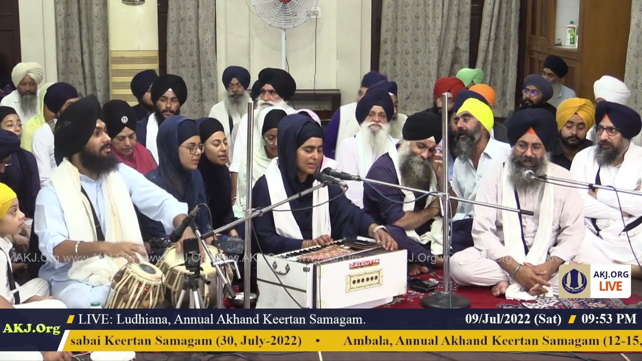 006 Ludhiana 9July2022 SatEve Rainsabai Bibi Mandeep Kaur Jee UK