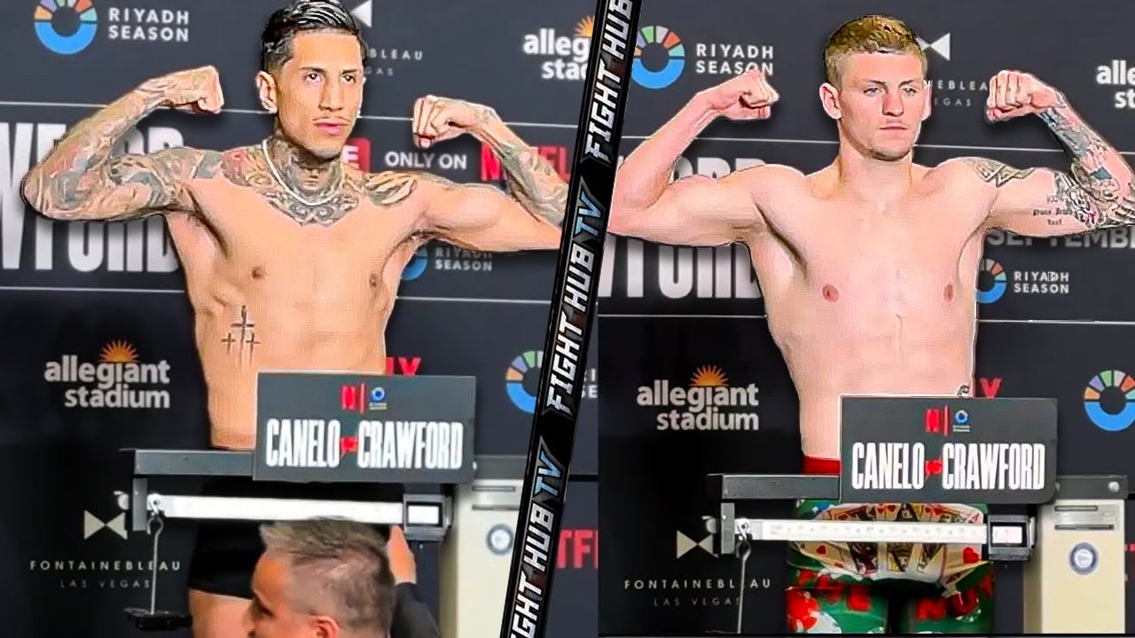 Fernando Vargas Jr & Callum Walsh MAKE WEIGHT | Full Undercard AM weigh-ins!