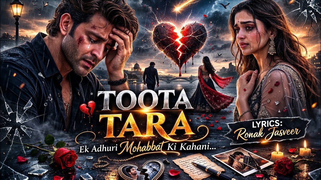 💔 Toota Tara (Official Video) | Hindi Sad Song 2026 | Bewafai Ki Kahani |  Ronak Jasveer