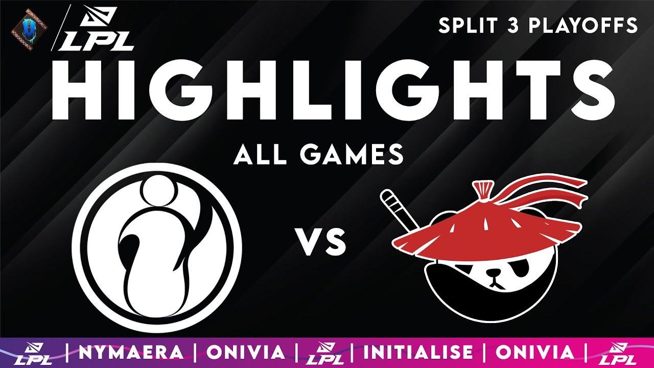 IG vs AL Highlights ALL GAMES | LPL Playoffs 2025 | Invictus Gaming vs Anyone's Legend by Onivia