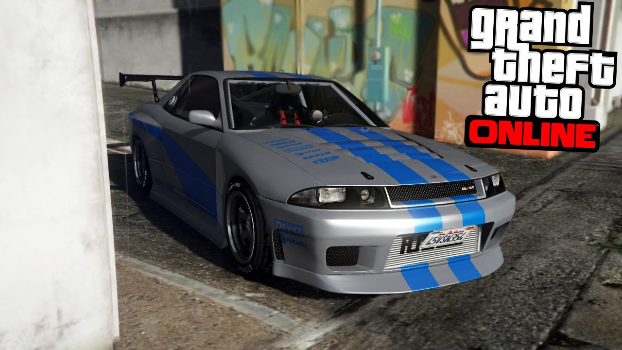 GTA ONLINE - Форсаж SKYLINE