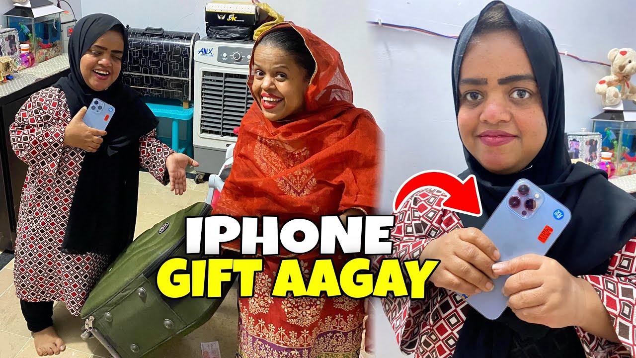 iPhone 14 Pro Max Gift aagaya | Sanober Choti vlog 