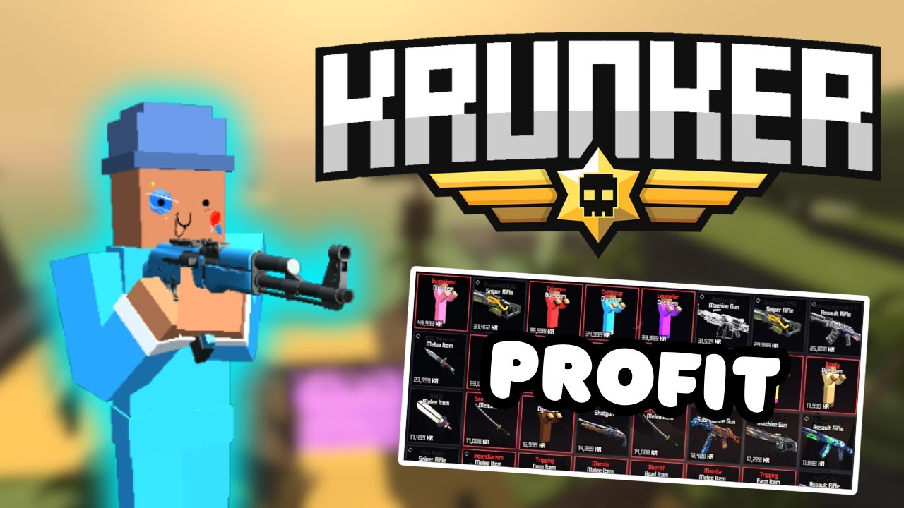 How To LIST Items On The Krunker Market!!!  (Easy Tutorial)