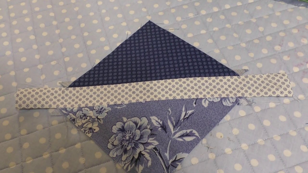 Lattice Quilt (le bloc treillis de jardin) - tutoriel gratuit