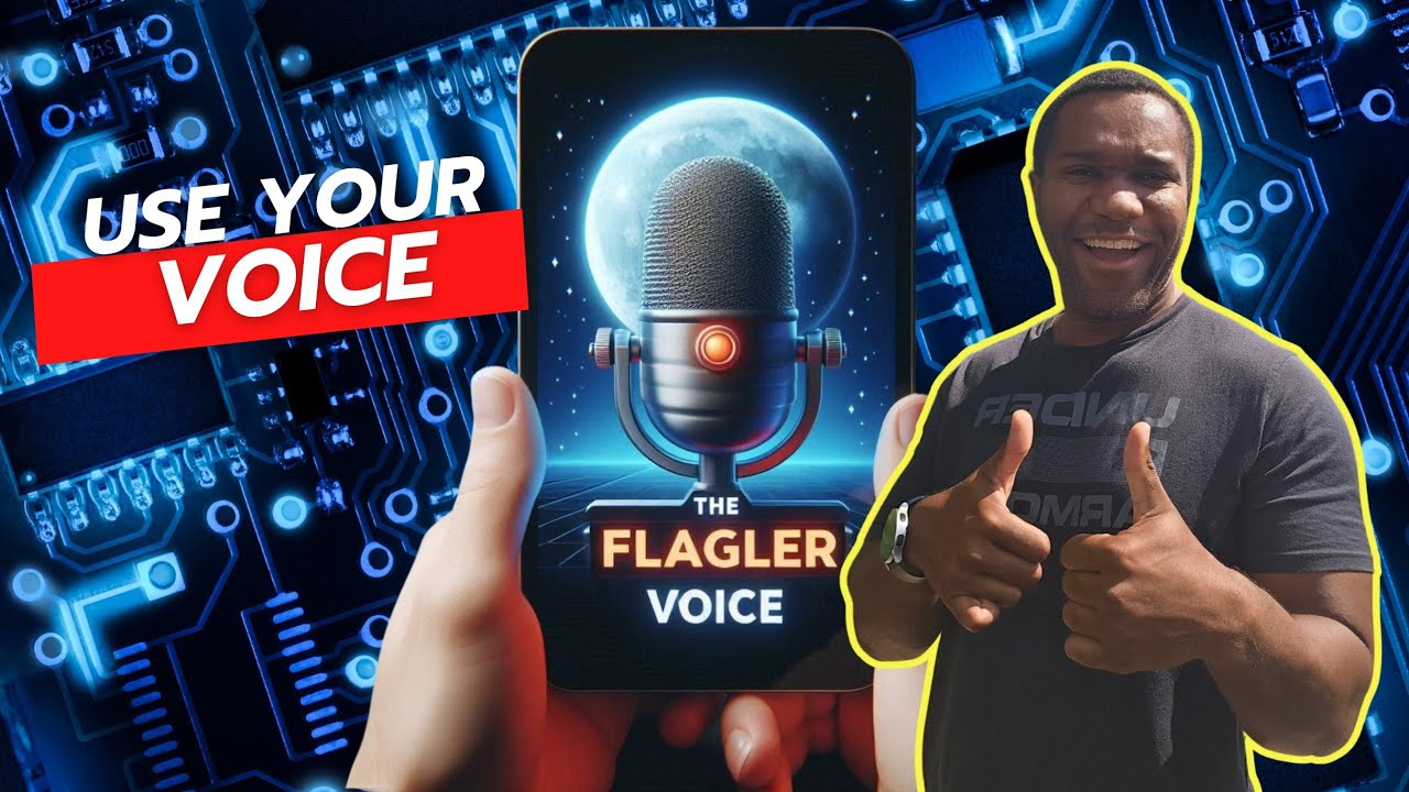 Get Your Voice Heard Come to Flagler Voice Podcast Studio