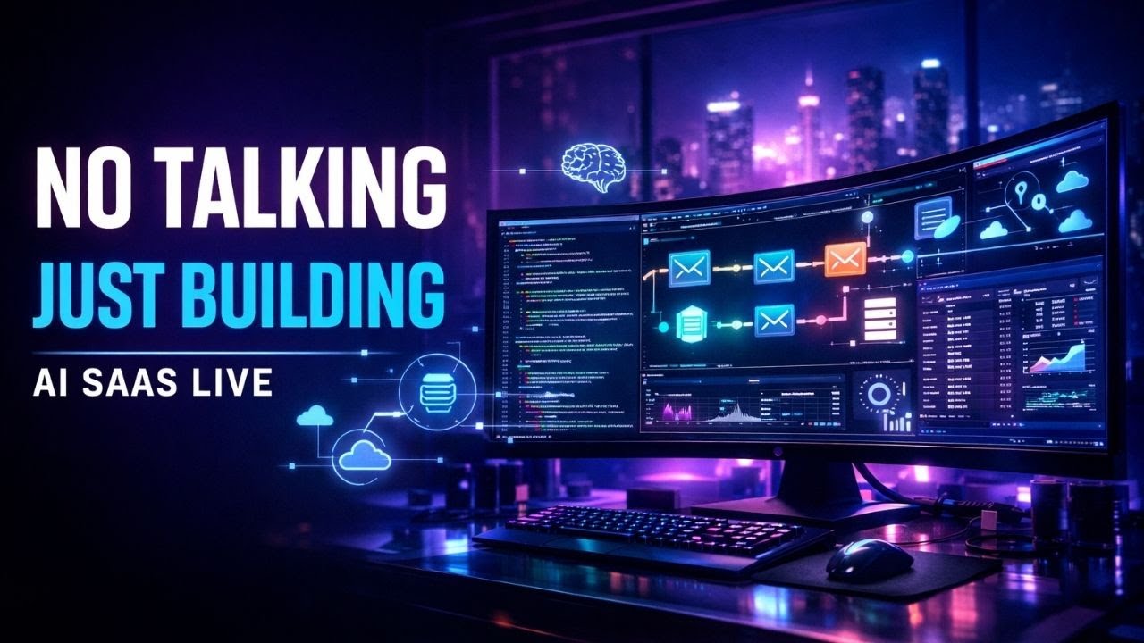 Building AI SaaS Tools Live | Late Night Coding Session