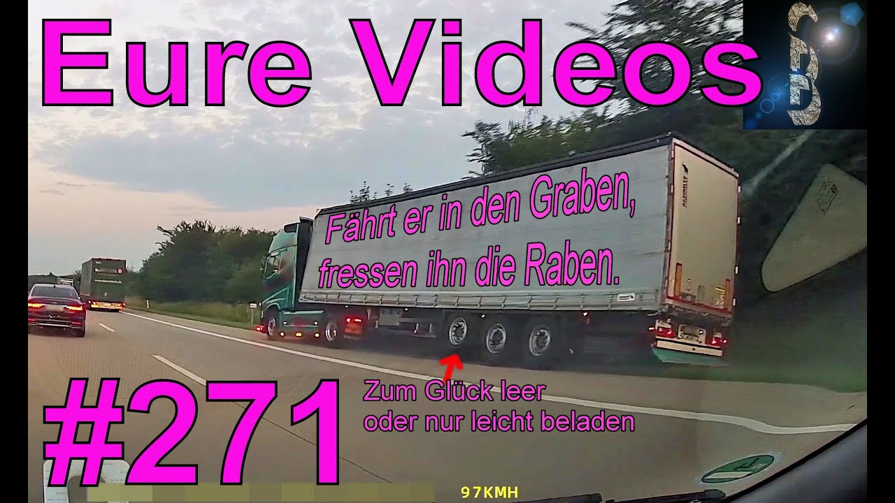 Eure Videos #271 - Eure Dashcamvideoeinsendungen #Dashcam @HorsepowerDashcam