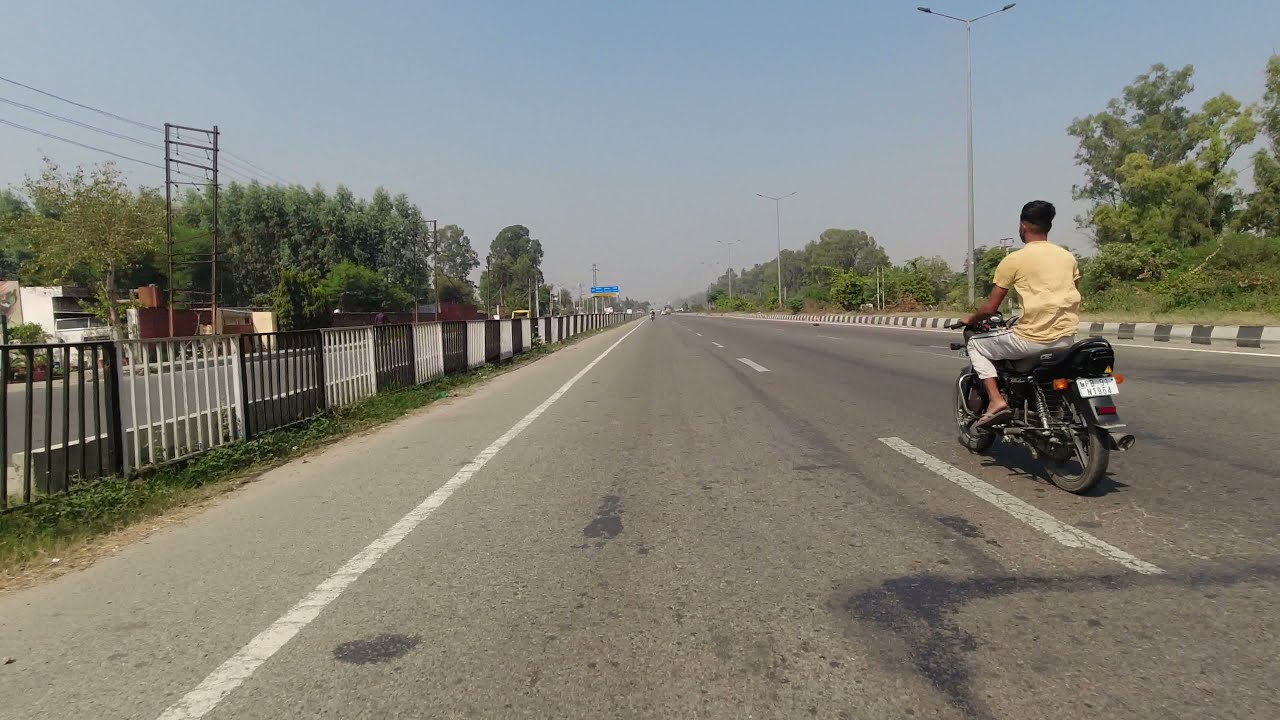 Travelling India Roads bye pass Ludhiana to Ladowal