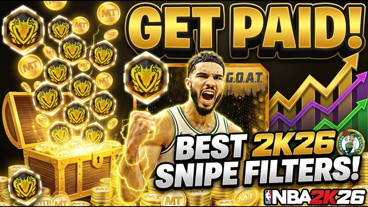 ЛУЧШИЕ фильтры для снайпинга в NBA 2K26, чтобы БЫСТРО РАЗБОГАТЕТЬ!