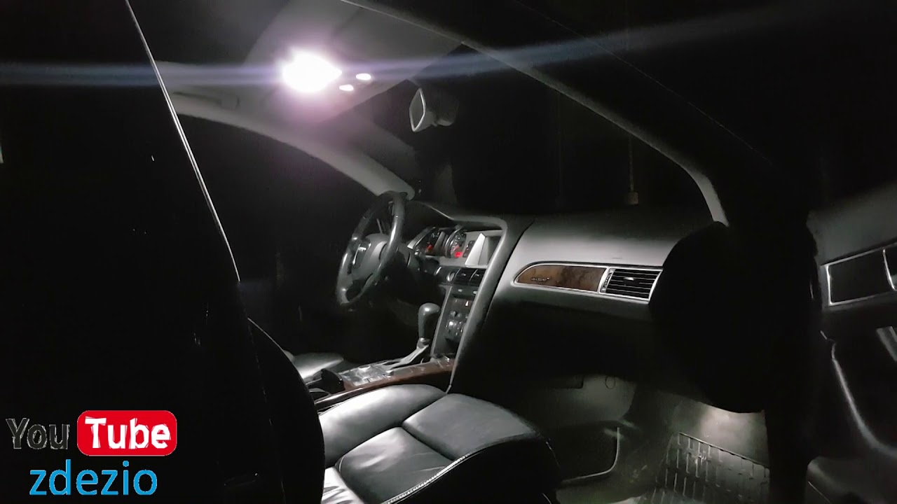 Zmiana oświetlenia na LED Audi A6 C6 Allroad
