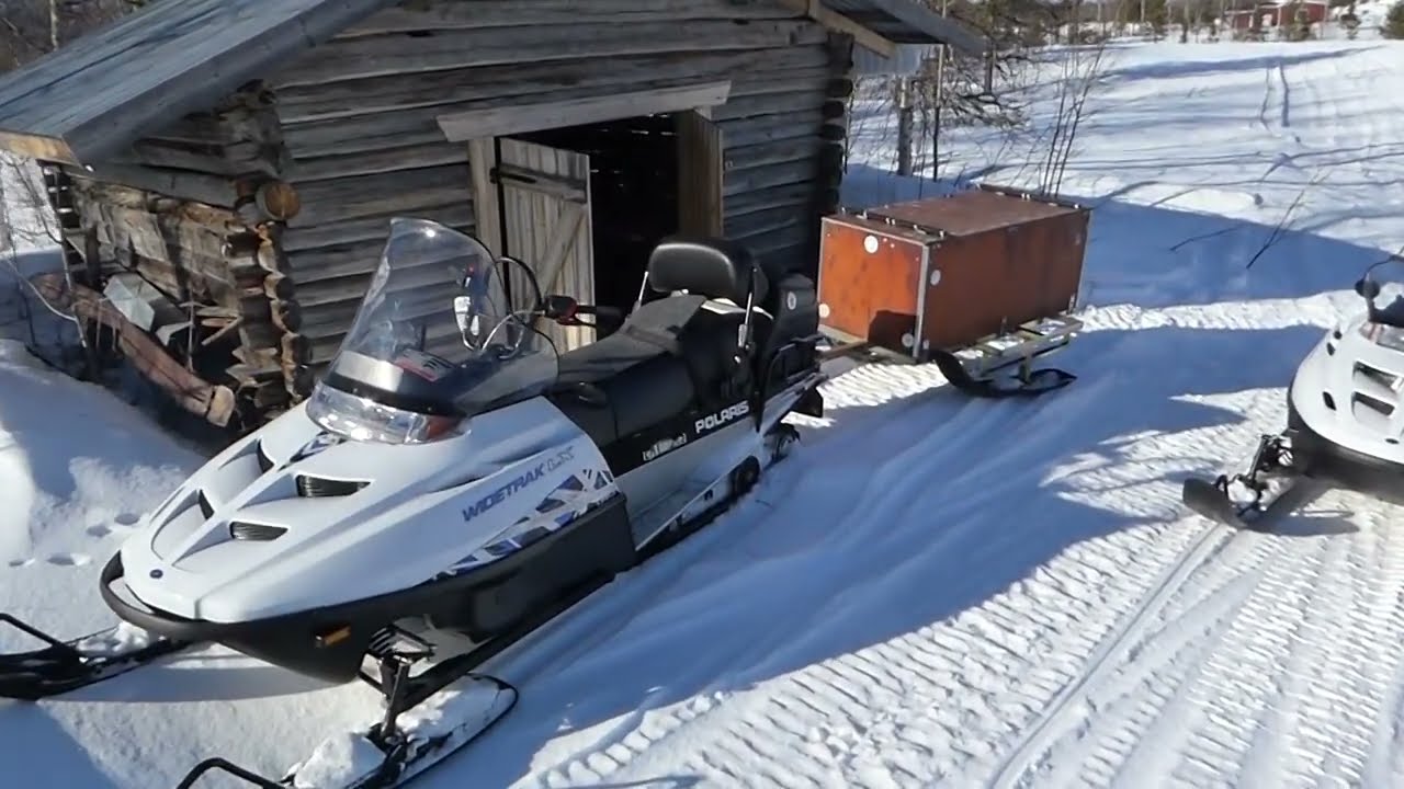 Arjeplog vildmarkstur på skoter 2015