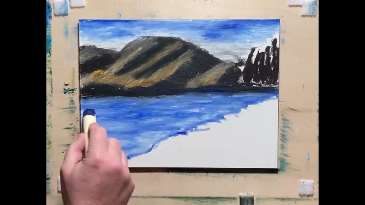 Oil Paint Sticks, Phoenix Water Mixable Paint Sticks Demo
