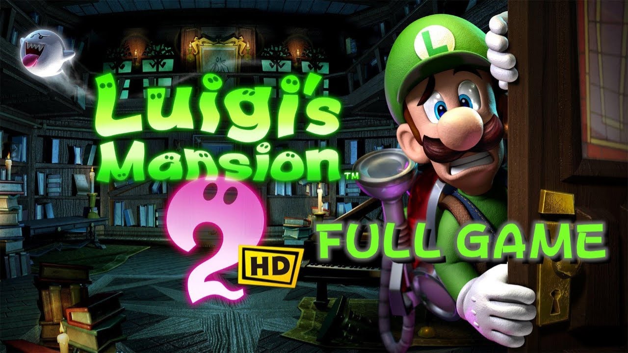 HEART-POUNDING Luigi's Mansion 2 HD - Full Game Madness Unleashed!