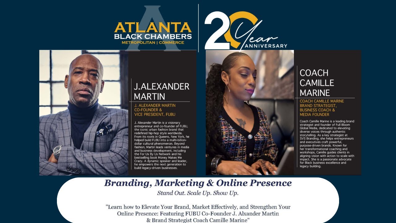 ABC Special Session 08/28/25 | Branding & FUBU Insights w/ J. Alexander Martin & Coach Camille