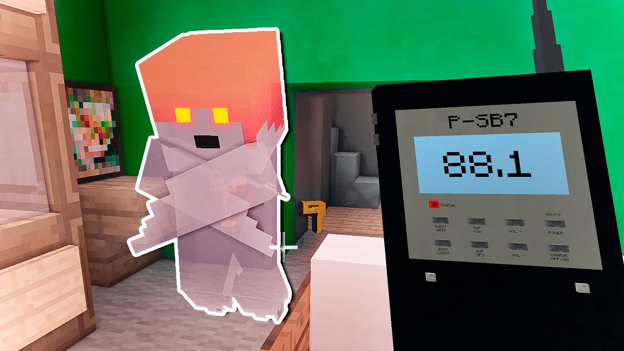 Мод на Phasmophobia в Майнкрафте