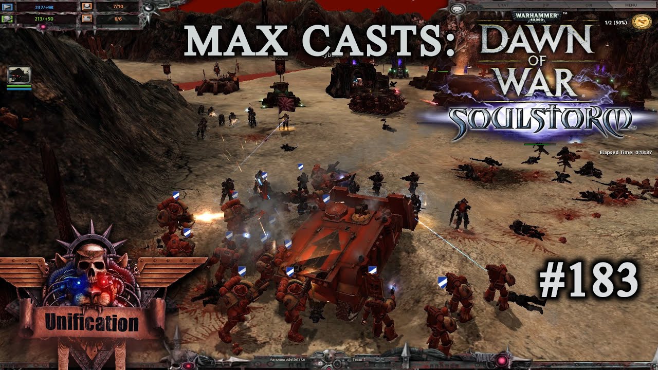 Max Casts: Dawn of War - Unification [v7.3.6] # Tekarn Shogunate VS Space Marines [PvP][1vs1]