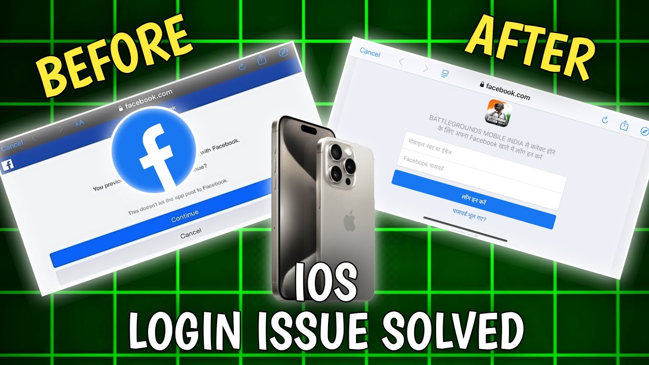 facebook login problem in ios solved . IOS FACEBOOK SAME ID LOGIN ISSUE .