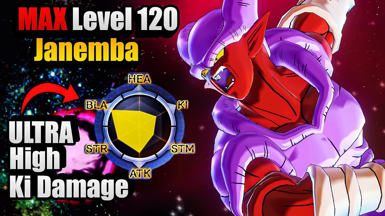 Janemba Super Attack Damage Is DEMONIC & Super BROKEN At Level 120! - Dragon Ball Xenoverse 2