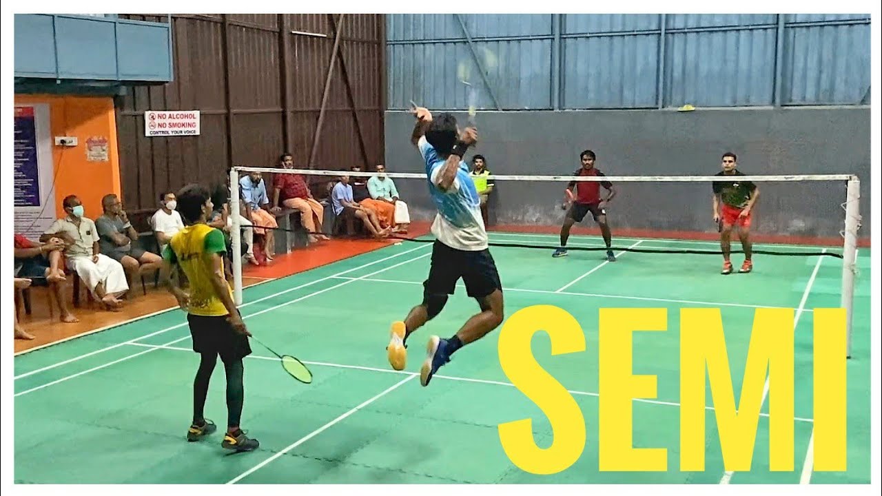 SAFWAN/NOUFAL VS ALDRIN/NELSON:PSA C LEVEL SHUTTLE BADMINTON DOUBLES TOURNAMENT SEMIFINAL 2021