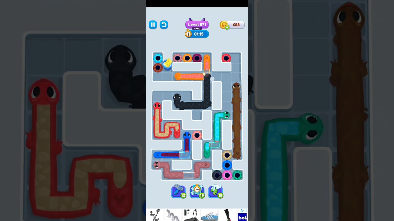 Gecko out &ndash; Level 871 Full Walkthrough (Mobile Game)|Cassera Gaming #gameplay #geckoout #walkthrough