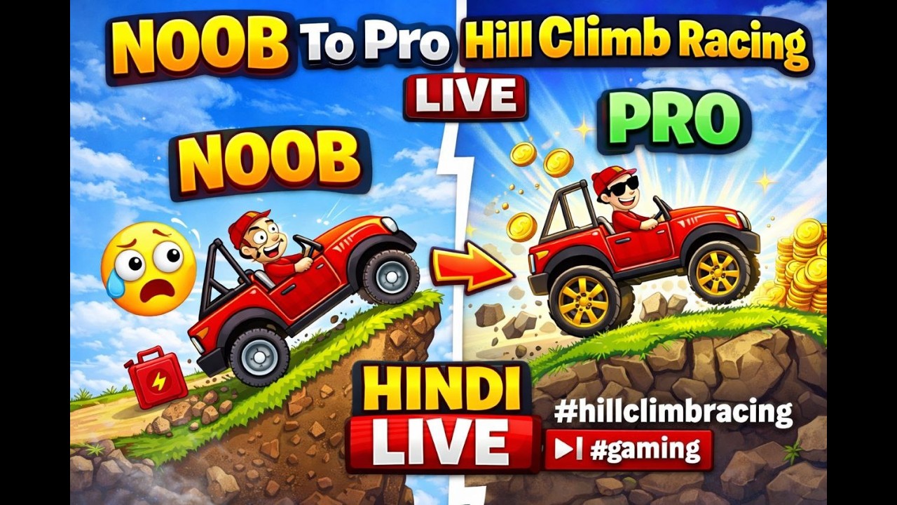 Hill Climb Racing New Record New Challanges I Hindi