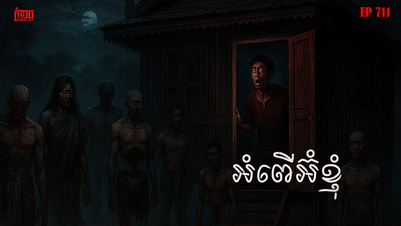 អំពើអ៊ំខ្ញុំ | កុំខ្លាច-KOMKLACH | Ghost Stories | និទានរឿងខ្មោច EP711