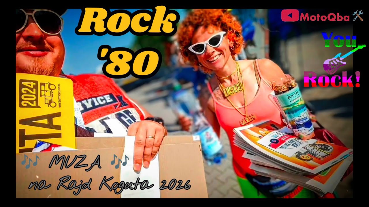 NUTA na RAJD KOGUTA 2026 wersja ROCK '80 hymn rajdu muzyka piosenka muza #MotoQba