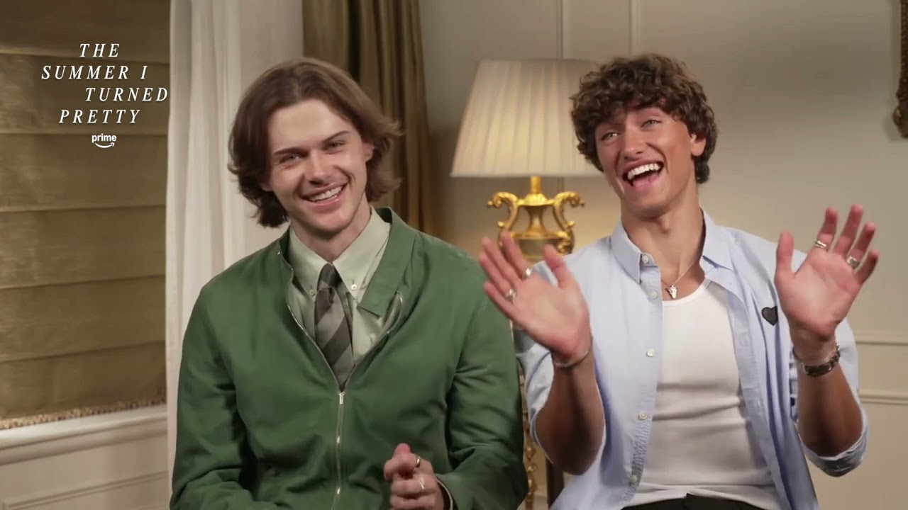 The Summer I Turned Pretty T3 | Entrevista com Christopher Briney e Gavin Casalegno