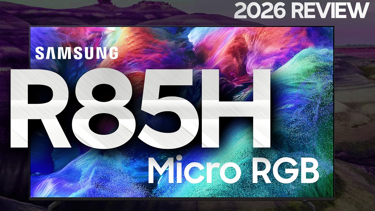Samsung R85H Review | Is Micro RGB TV Good?