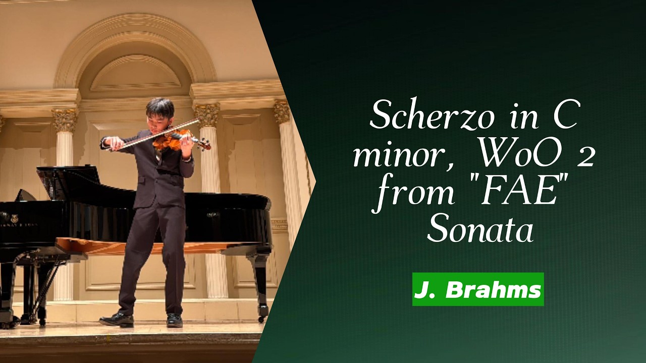 Lion Ogino (15) : Scherzo in C minor, WoO 2 from 