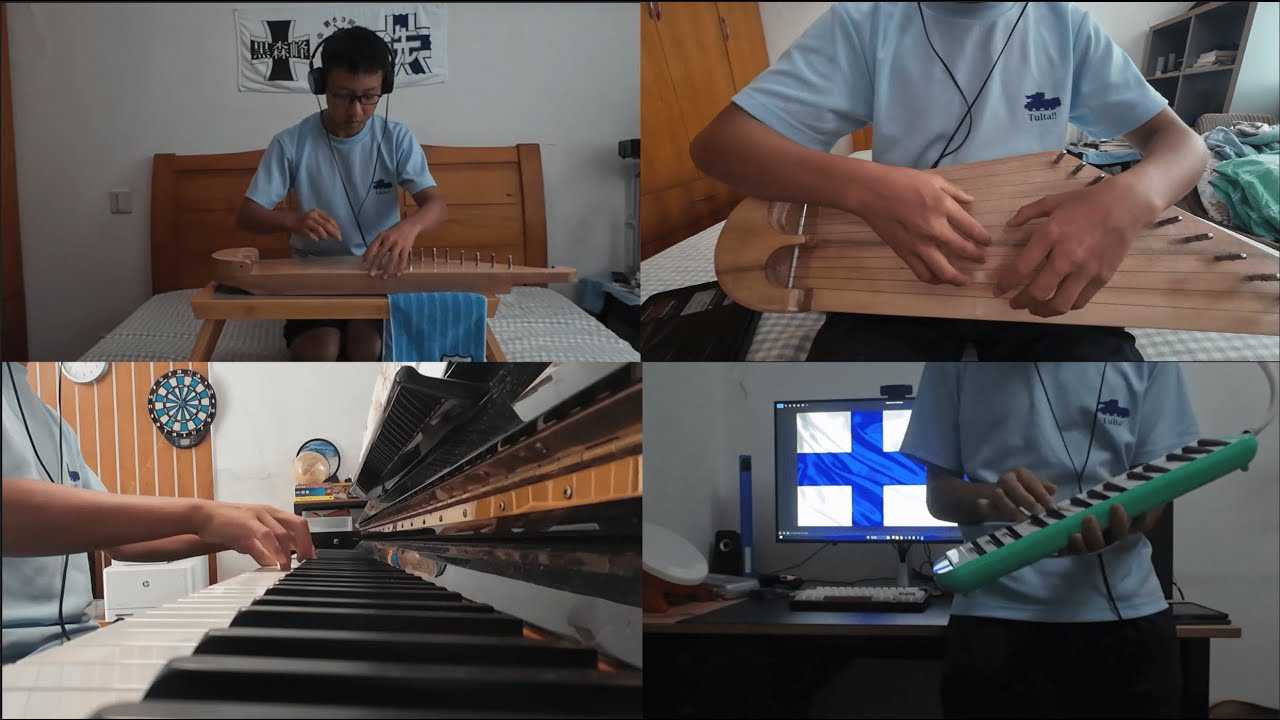 Säkkijärven polkka -- kantele