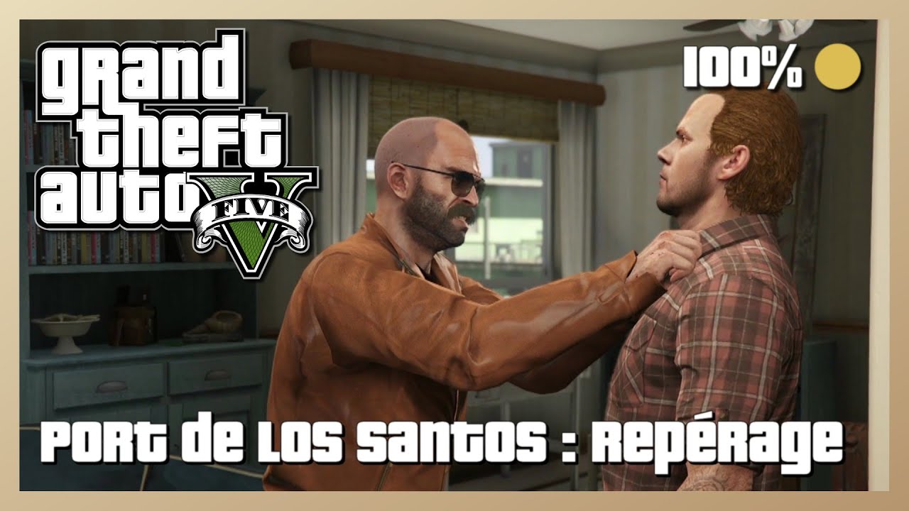 GTA V - Port de Los Santos : repérage - Médaille d'or