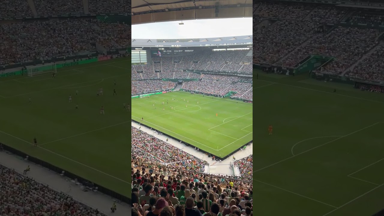 parte 2 😍 el estadio de la cartuja Real Betis Balompi&eacute; #sevilla #betis #futbol #estadio #ultras