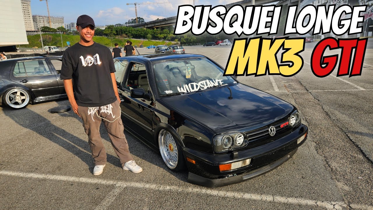 GOLF MK3 GTI Stance EXTREMO com Rodas BBS Taludas! 🇩🇪🔥