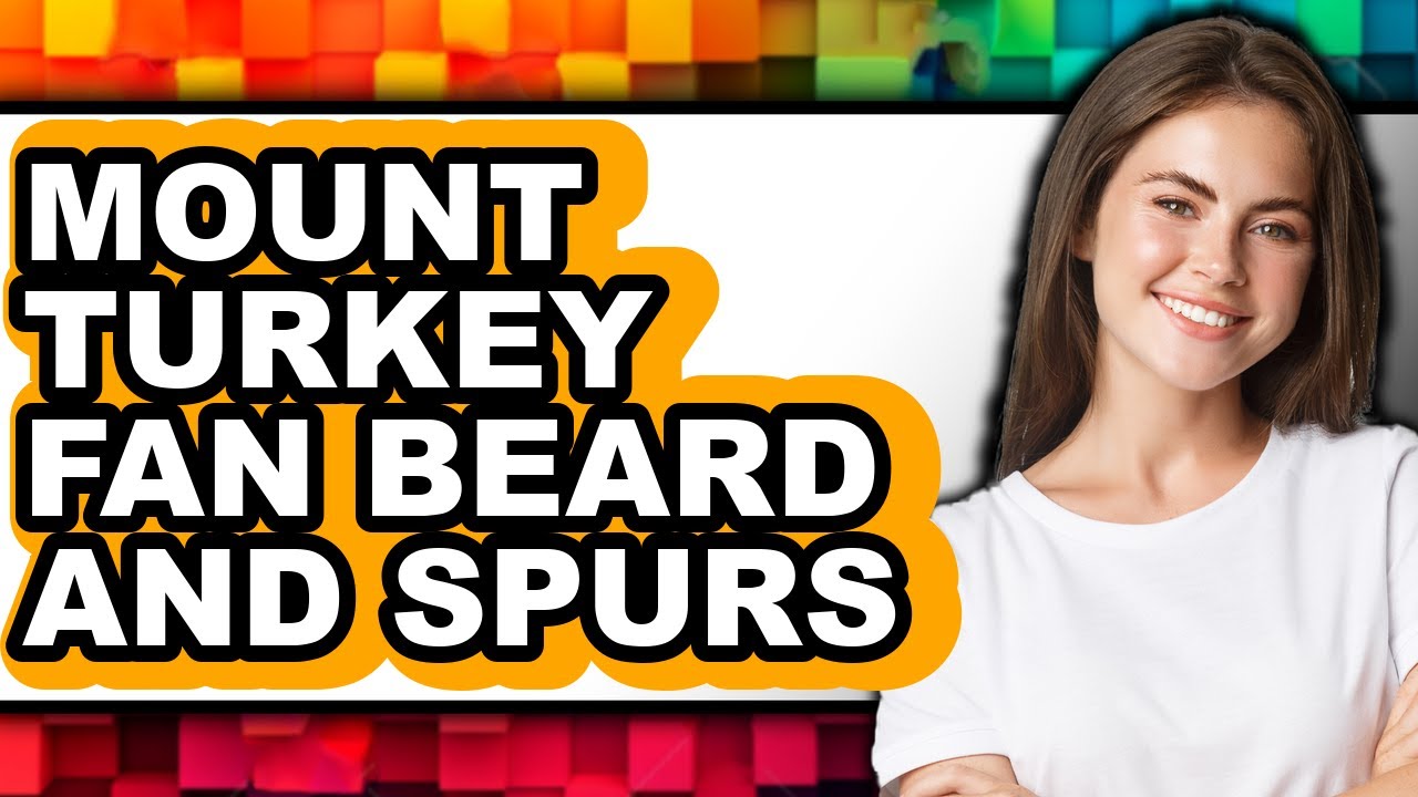 How to Mount Turkey Fan Beard and Spurs - Full Guide