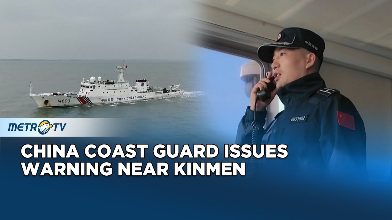 China Coast Guard Conducts Patrols Near Kinmen Waters
