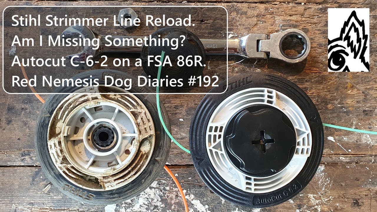 Stihl Strimmer Line Reload. Am I Missing Something? Autocut C6-2 on a FSA 86R. RND Diaries #192