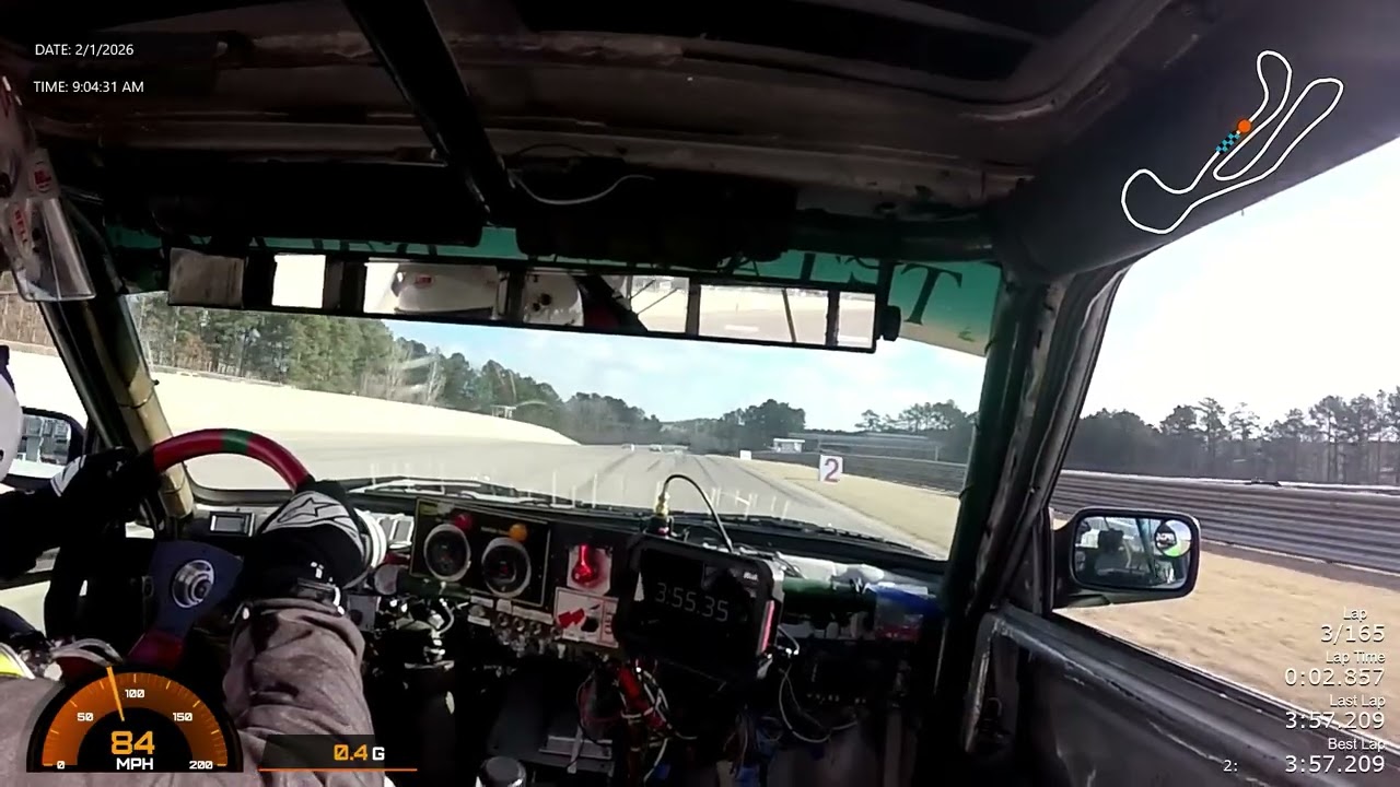 ONSET Tetanus Racing #72 BMW at Barber Motorsports Park Sunday Feb 1, 2026